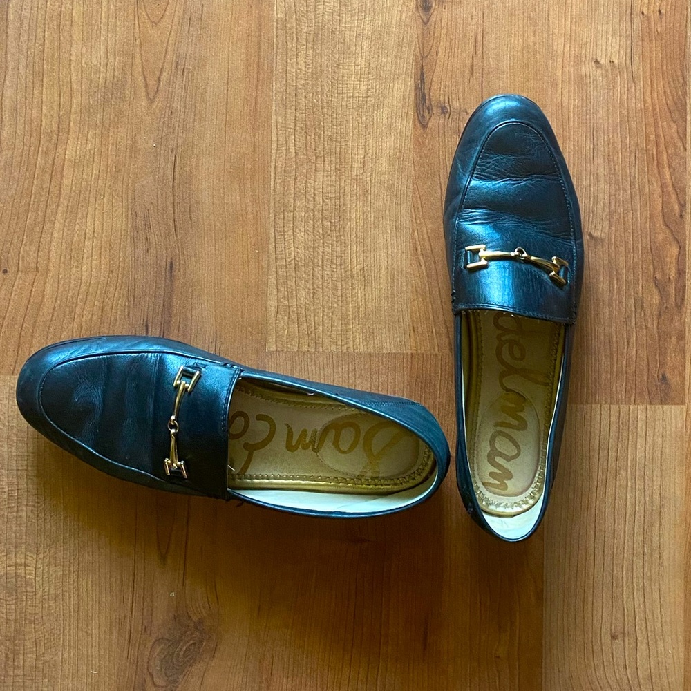 Sam Edelman Black Loafers 9